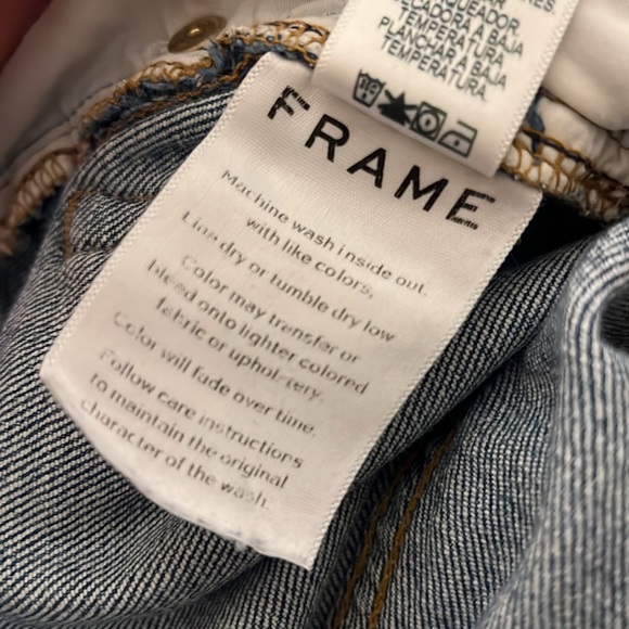 Frame Le Nouveau Straight jeans size 25 - Picture 14 of 14